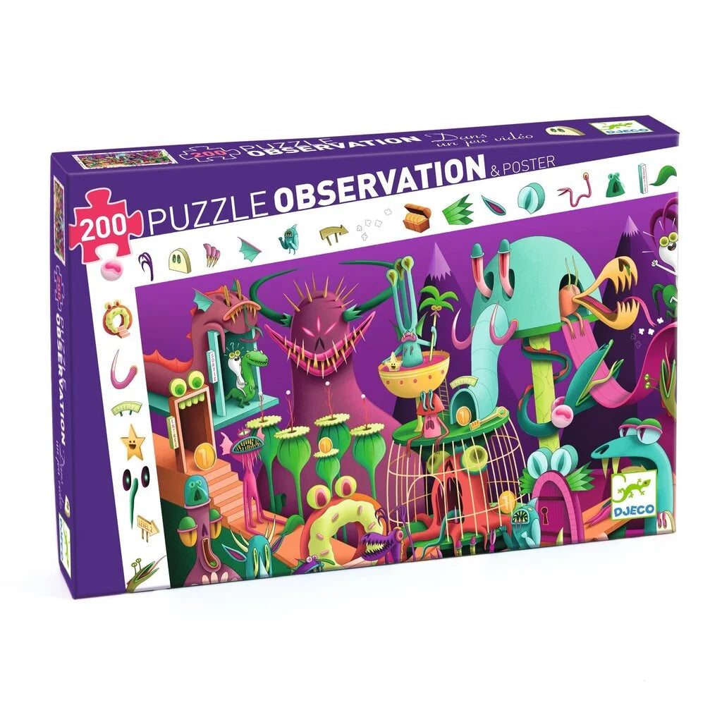 Observation Puzzle - In A Video Game