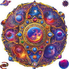 Unidragon Wooden Puzzle Mandala Overarching Opposites M (kopie)