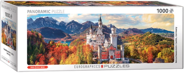 Neuschwanstein Castle in autumn Jigsaw Puzzle