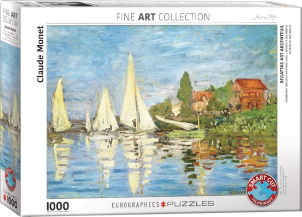 Regattas at Argenteuil Jigsaw puzzle
