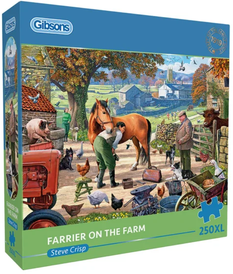 Gibsons Farrier on the farm (250XL).