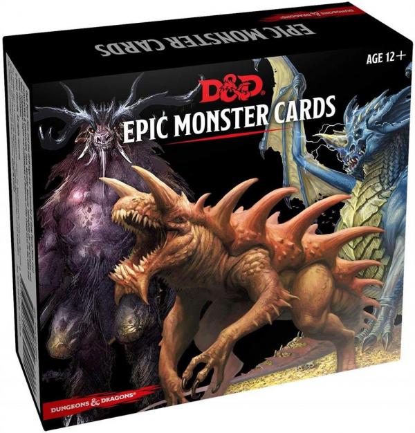 Dungeons & Dragons Monster Cards: Epic Monsters