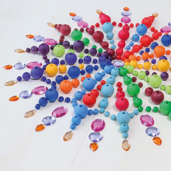 180 Coloured Beads