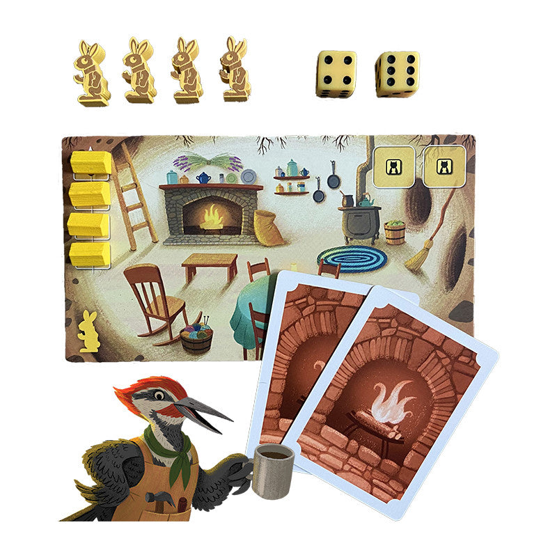Creature Comforts Deluxe (met houten stukken)