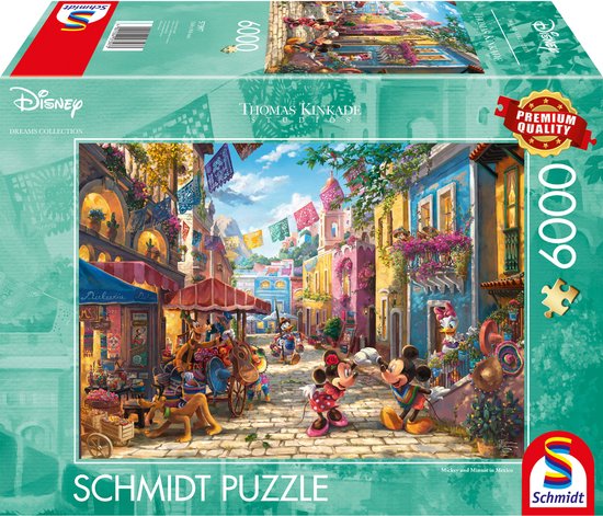 Schmidt Spiele 57397 puzzel Legpuzzel 6000 stuk(s) Stripfiguren