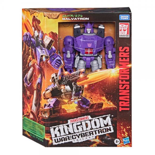Transformers Generations War for Cybertron: Kingdom Leader Class Action Figure Galvatron 19 cm