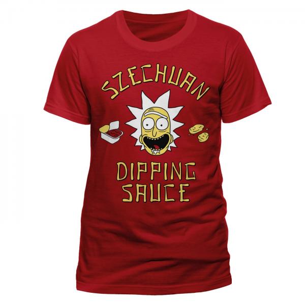 Rick and Morty T-Shirt Szechuan Dipping Sauce (XL)