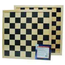 Schaak/dambord zwart / wit
