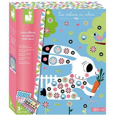 Janod Atelier - Foam stickers duizenden bloemen