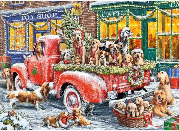 Trefl Wooden Puzzle - Santa's Little Helpers (1000)