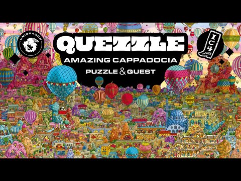 Unidragon Wooden Puzzle Quezzle Amazing Cappadocia Part 1