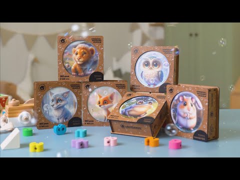 Unidragon Wooden Puzzle Bubblezz Toad