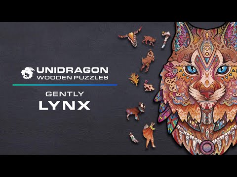Unidragon Wooden Puzzle Gentle Lynx S