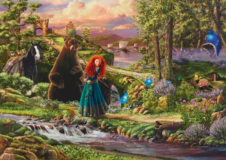 Disney, Brave, Merida, 1000 stukjes