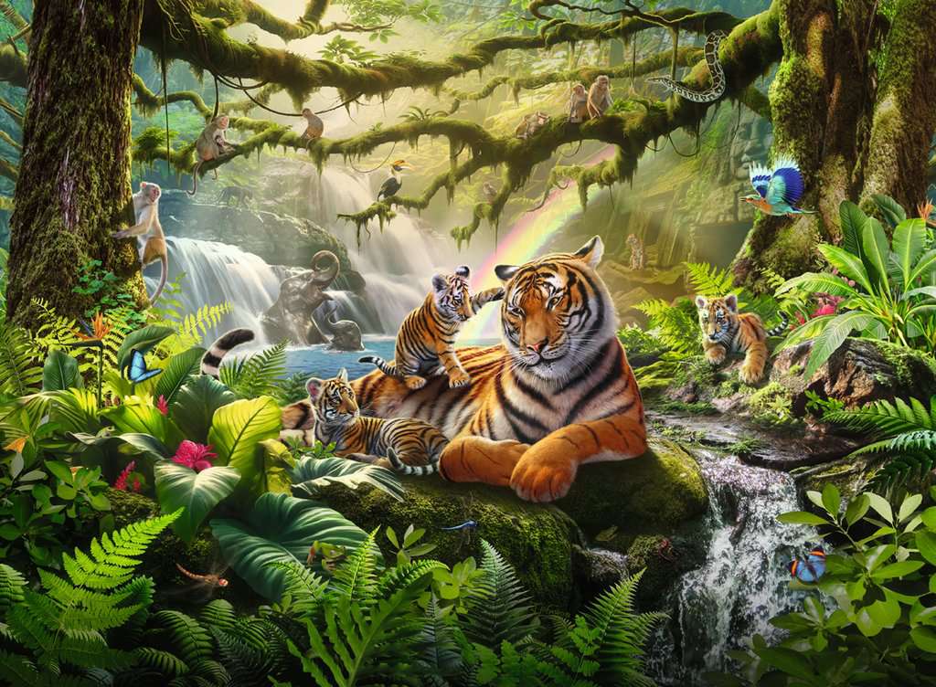 Ravensburger Puzzel: Jungle Wildlife Wonders