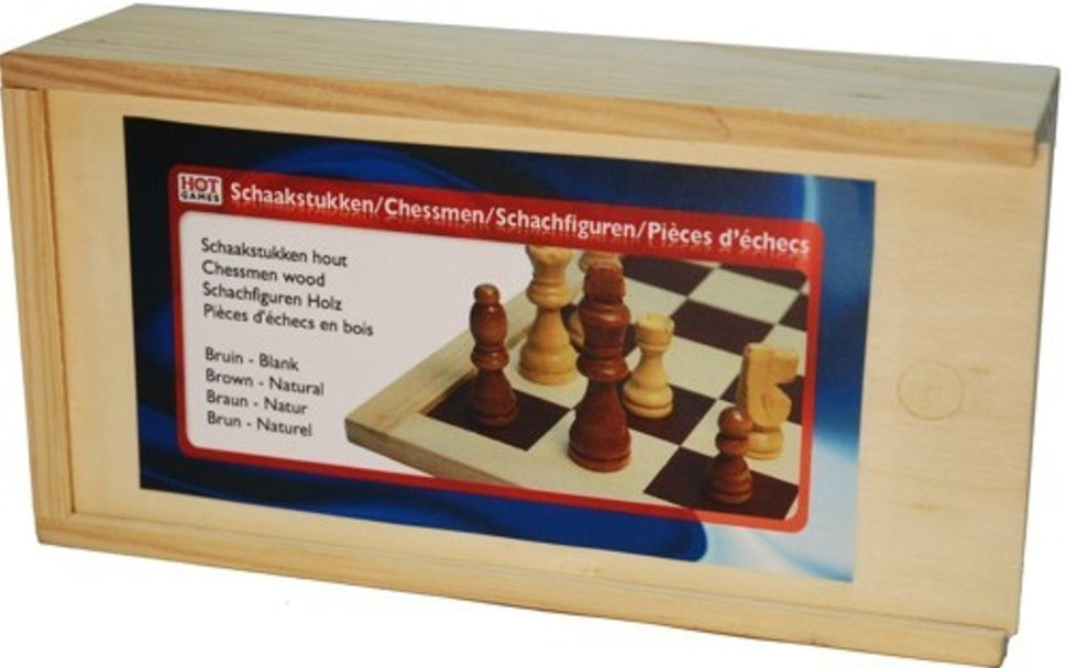 Schaakstuk.77 mm (blank/bruin)