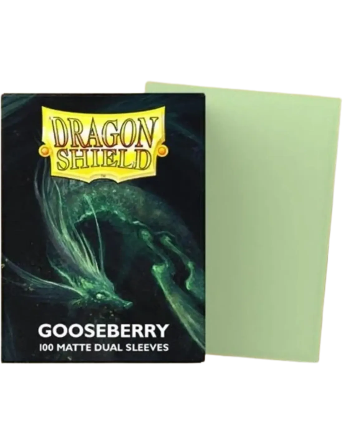 SLEEVES Dragon Shield Matte dual Gooseberry 100ct