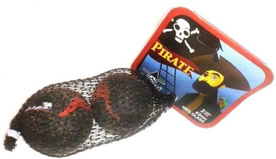 Knikkers - Piraten (2x42mm)
