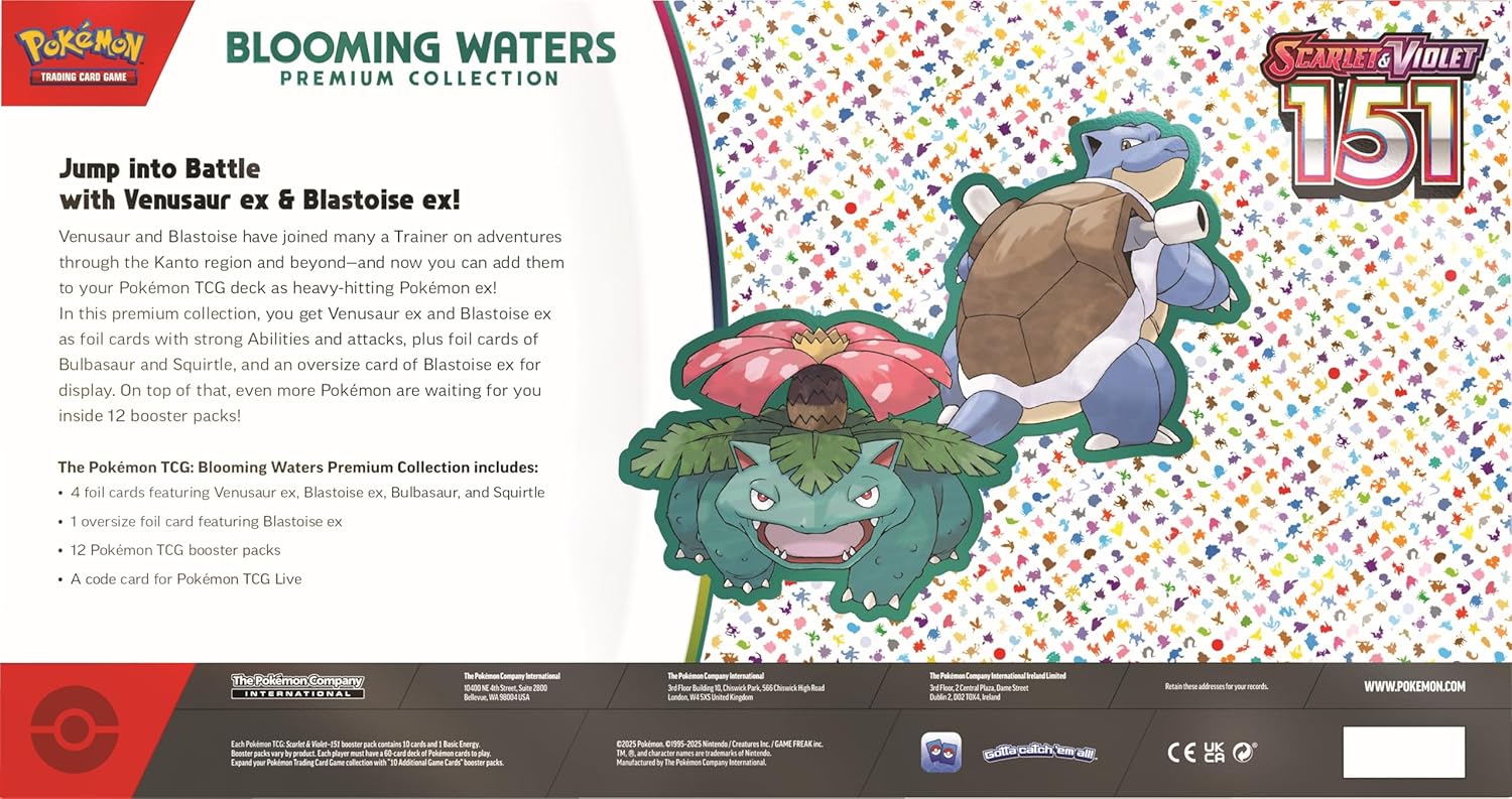 Pokemon - Scarlet & Violet 151 Blooming Waters Premium Collection (Alleen afhalen in de winkel!)