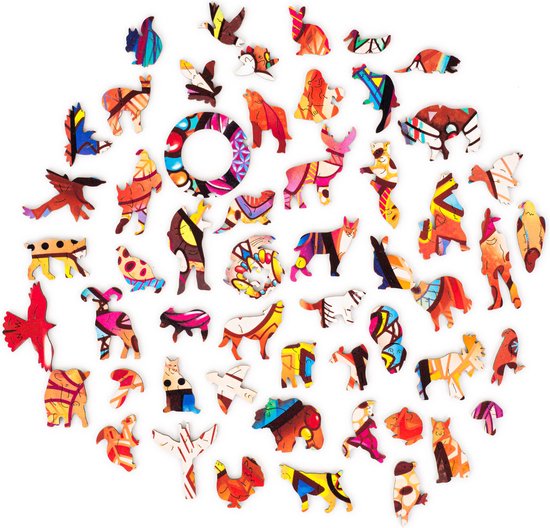 Unidragon Wooden Puzzle Gentle Lynx King Size