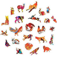 Unidragon Wooden Puzzle Gentle Lynx S