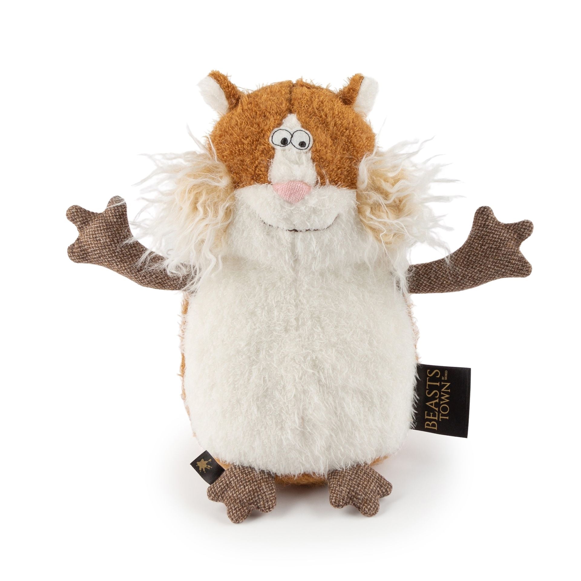 BEAST TOWN plush: Plush hamster Chubby Cheek, Beasts collection