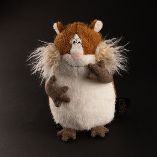 BEAST TOWN plush: Plush hamster Chubby Cheek, Beasts collection - De Dondersteen