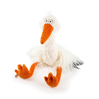 BEAST TOWN plush: Kuscheltier Storch Happy Betty, Kikeriki - De Dondersteen