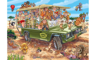 Wasgij Original 31 - Safari Spektakel! (1000) - De Dondersteen