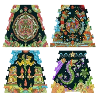 CLUEPUZZLE - SET 1 - AZTEC REALMS