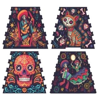 CLUEPUZZLE - SET 1 - DAY OF THE DEAD