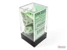 Switch Opaque Pastel Green/black Polydice Dobbelsteen Set (7 stuks) 2 image