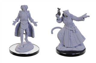 Critical Role Unpainted Miniatures: Lucien Tavelle & Cree Deeproots
