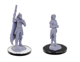 Critical Role Unpainted Miniatures: Percival & Cassandra de Rolo
