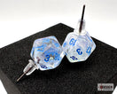 Switch Chessex Stud Earrings Borealis Icicle Mini-Poly d20 Pair 2 image
