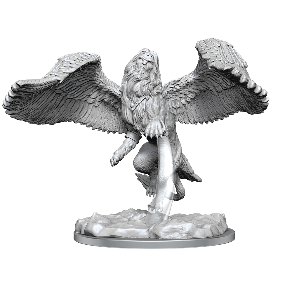 Critical Role Unpainted Miniatures: Male Sphinx