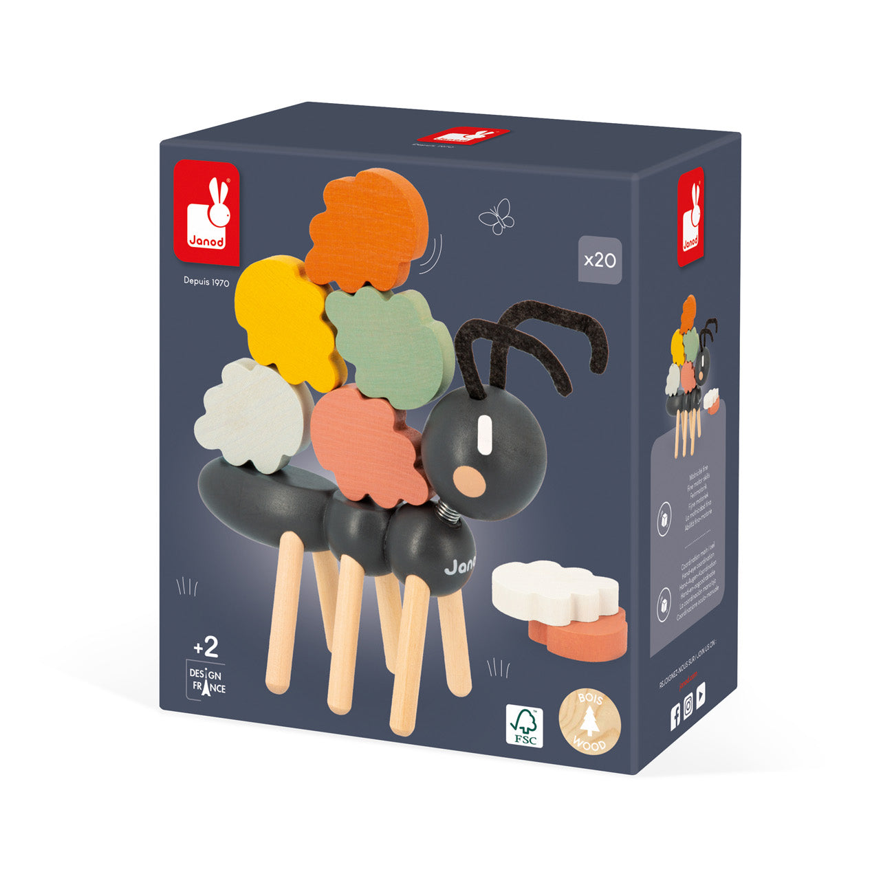 Janod Sweet Cocoon – Evenwichtspel Mier