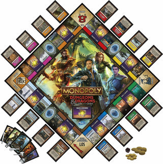 Monopoly Dungeons & Dragons: Honor Among Thieves Bordspel