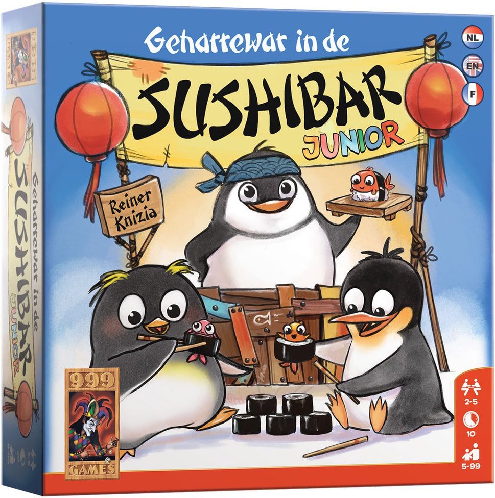 Geharrewar in de Sushibar Junior