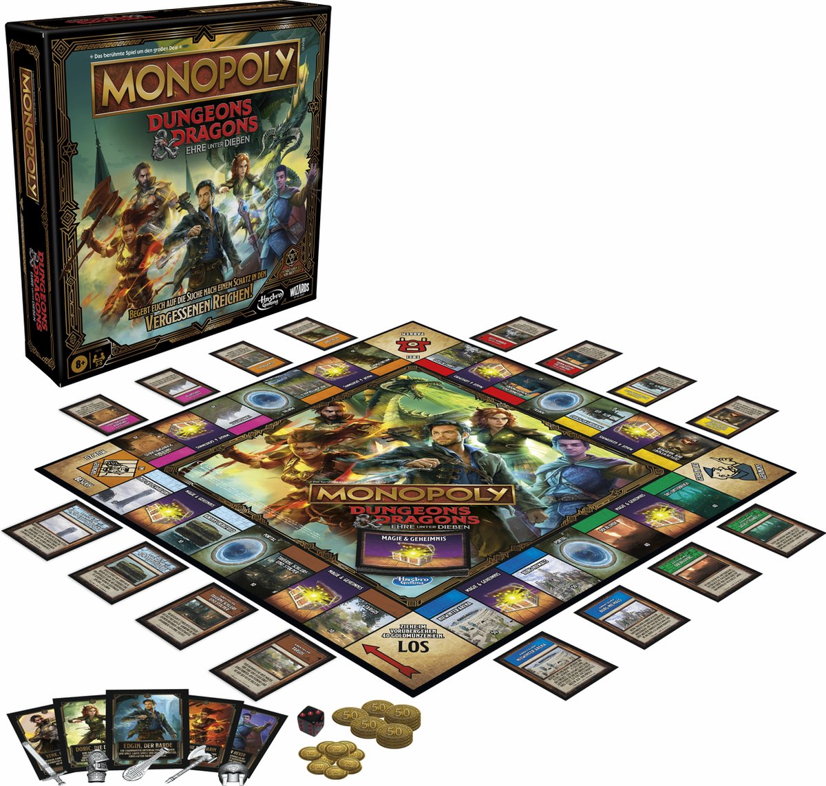 Monopoly Dungeons & Dragons: Honor Among Thieves Bordspel