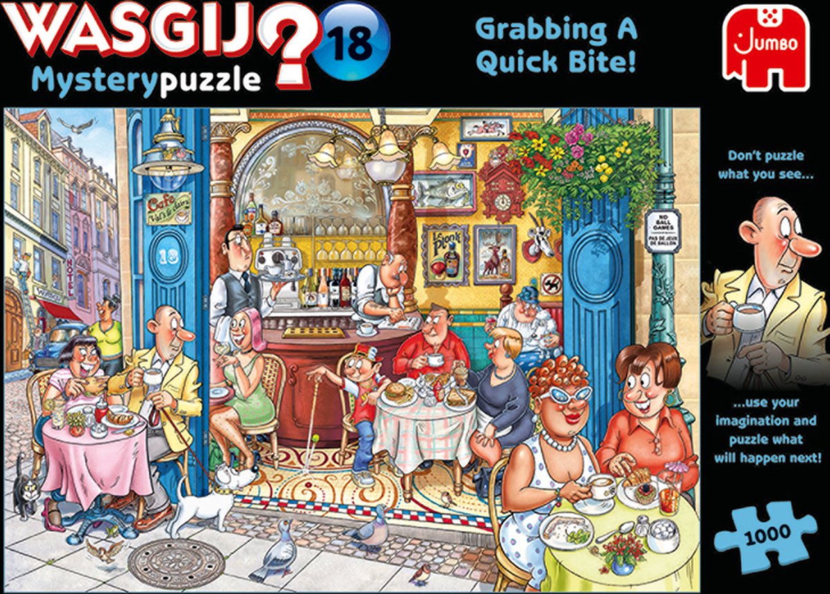 Wasgij Mystery 18 Een Snelle Hap! (1000)