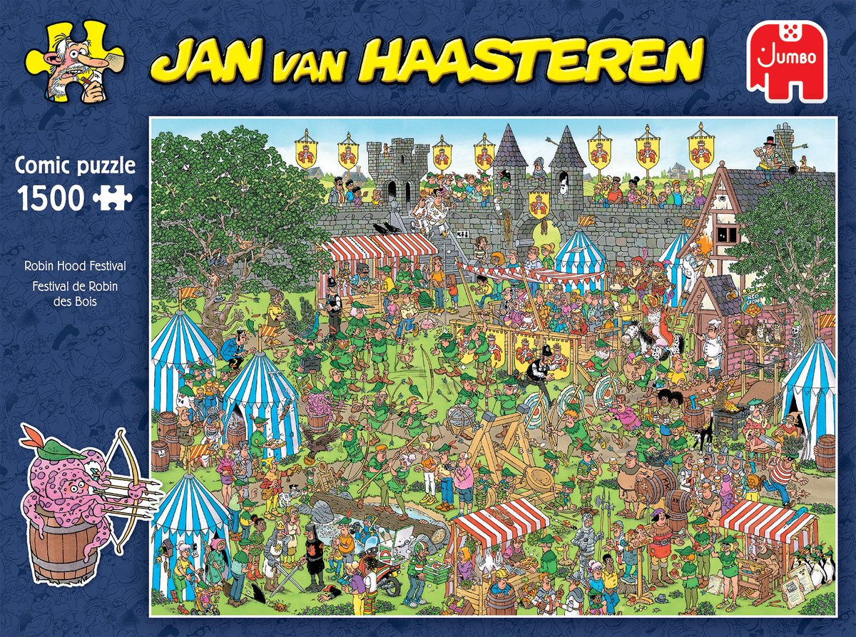 Robin Hood Festival – Jan van Haasteren (1500) - De Dondersteen