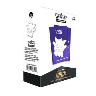 UP - Elite Gengar 105ct Apex Deck Protector Sleeves for Pokémon