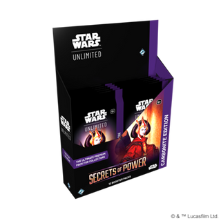 FFG - Star Wars: Unlimited - Secrets of Power Carbonite Booster Display (12 Booster) - EN