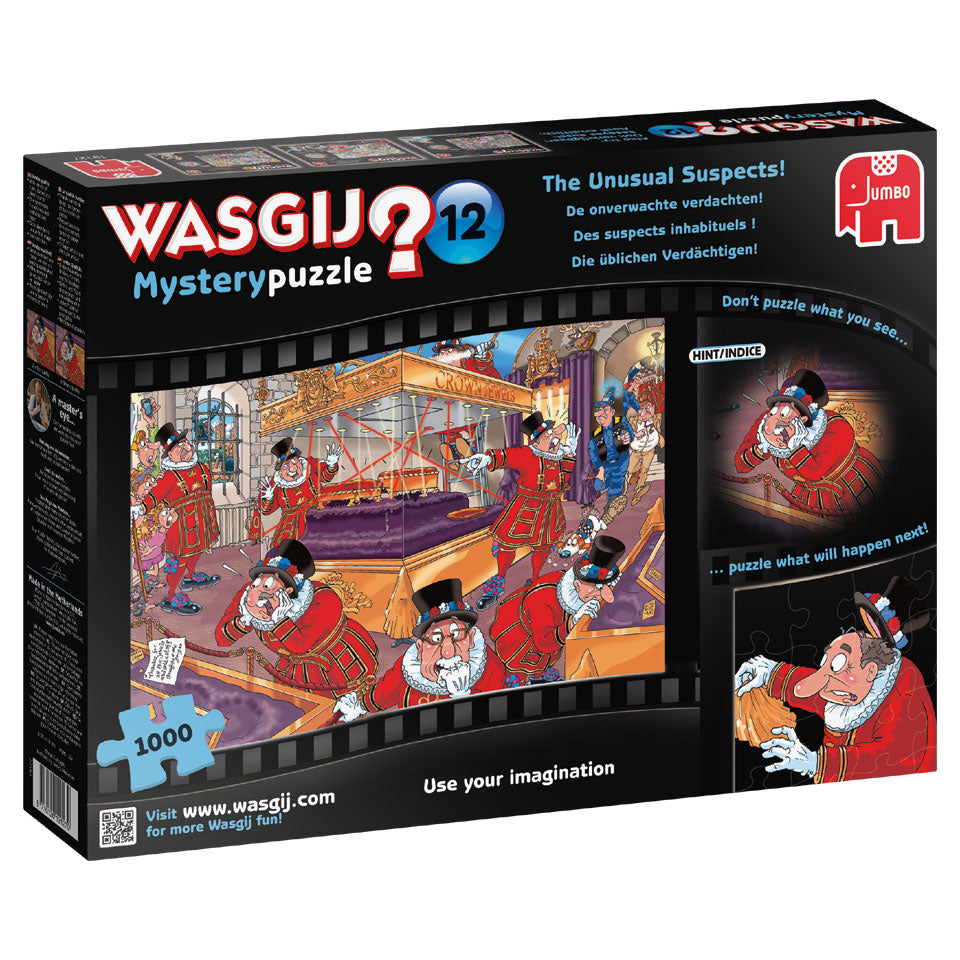 Mystery Wasgij 12 - The Unusual Suspects! (1000)