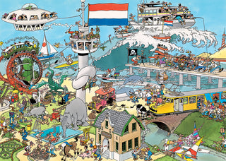 JvH Ter Land, ter Zee en in de Lucht & Verkeerschaos (2x 1000) - De Dondersteen