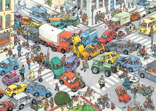 JvH Ter Land, ter Zee en in de Lucht & Verkeerschaos (2x 1000) - De Dondersteen