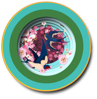 a Cup of Tea kaart - kersenbloesem -  3d pop up kaart