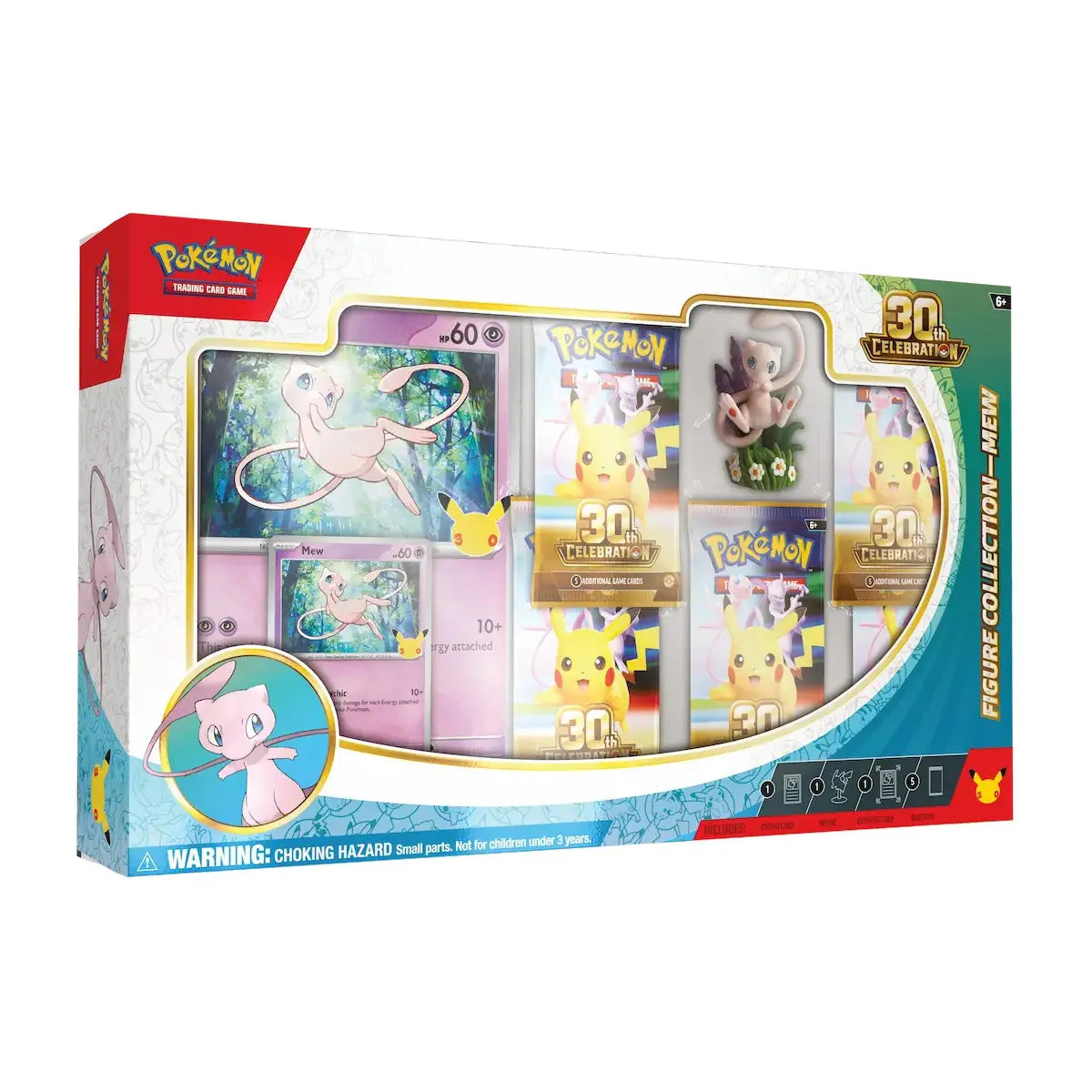 Pok 30th Ann. Mew Figure Collection MAX 2 PER KLANT