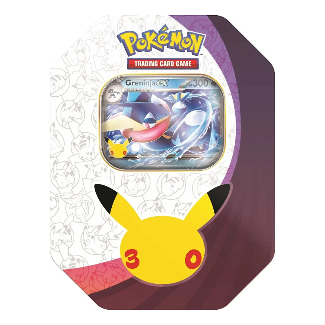 Pok 30th Ann. Greninja EX Tin MAX 1 PER KLANT